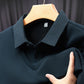 🔥👔【M-4XL】British style - elegant - winter warm wool material - men's lapel imitation two-piece knitted shirt