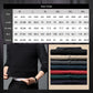🔥👔【M-4XL】British style - elegant - winter warm wool material - men's lapel imitation two-piece knitted shirt