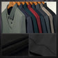 🔥👔【M-4XL】British style - elegant - winter warm wool material - men's lapel imitation two-piece knitted shirt