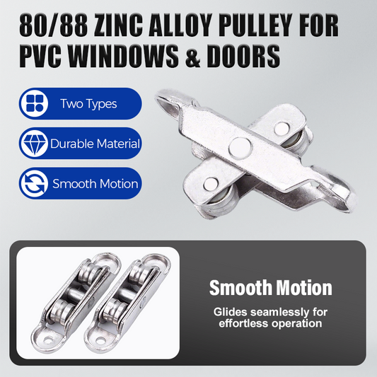 ⚡🔩 Smooth & Strong: 80/88 Zinc Alloy Window Pulley! ⚙️