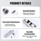 ⚡🔩 Smooth & Strong: 80/88 Zinc Alloy Window Pulley! ⚙️