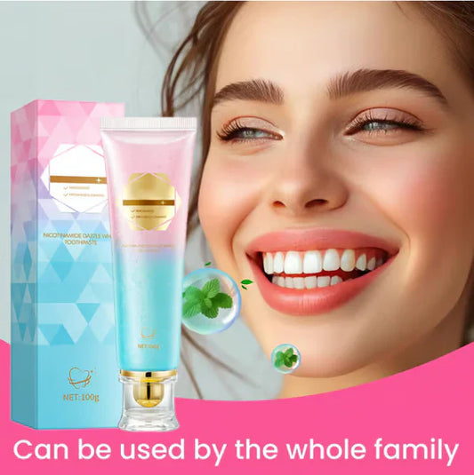 🔥✨Niacinamide toothpaste for dazzling white teeth🦷Pearly white teeth🦷The new secret weapon for your smile!