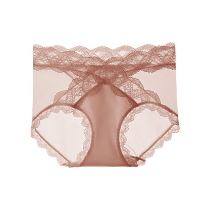 🔥💕【M-XL】Macaron Color-Silky Fabric-Women’s Sexy & Comfortable Lace Underwear