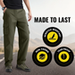 🔥👖 Men's Multi-Color Durable Pants—Multi-pocket relaxed fit, designed for outdoor leisure and work