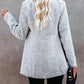 🔥🧥【XS-2XL】Autumn and Winter Special Offer - Heavy Fabric - Versatile Women's Solid Color Pocket Long Sleeve Cardigan Coat