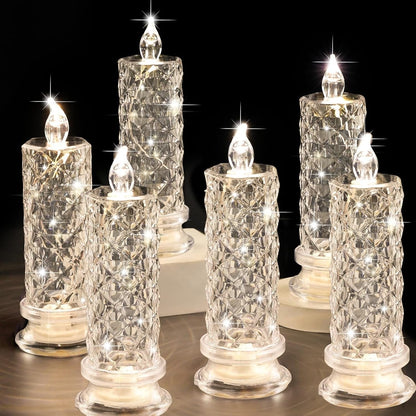 ⚡🔥A must-have for holidays and anniversaries - romantic energy-saving flameless LED candles